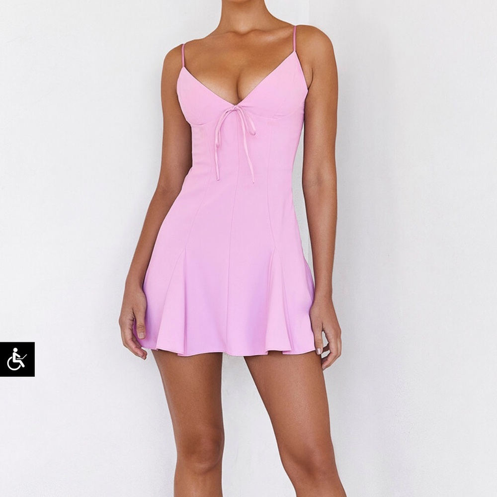 Mistress Rocks Vacay Pink Open Back Dress
